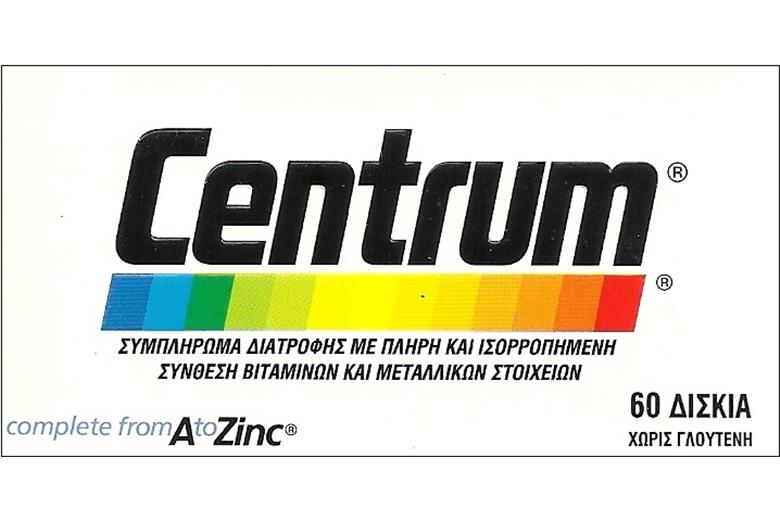 CENTRUM Complete from A to Zinc 60tabs 