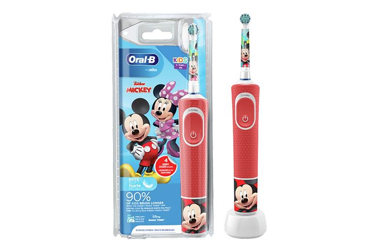 BRAUN Oral-B Stages Power Kids Disney Mickey Battery Toothbrush