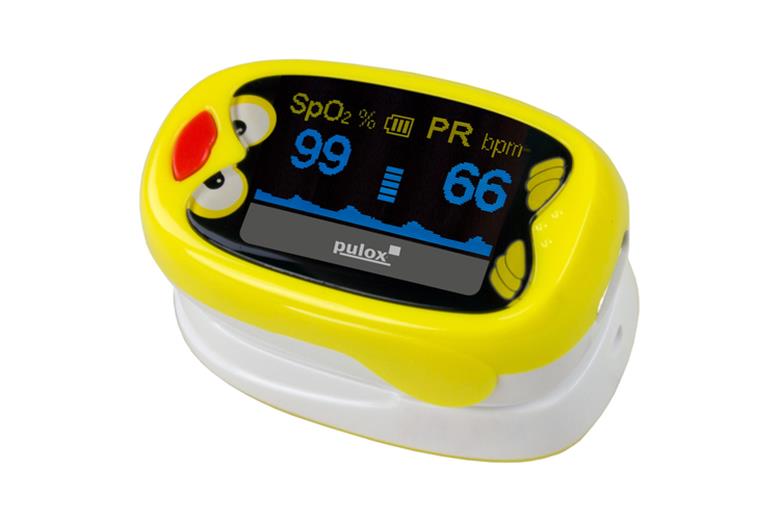 PULOX PO-200 Finger-Pulsoximeter für Kinder und Kleinkinder