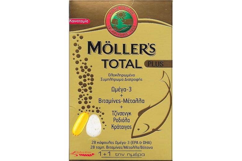 APOLLONIAN NUTRITION Mollers Total PLUS 28caps + 28tabs