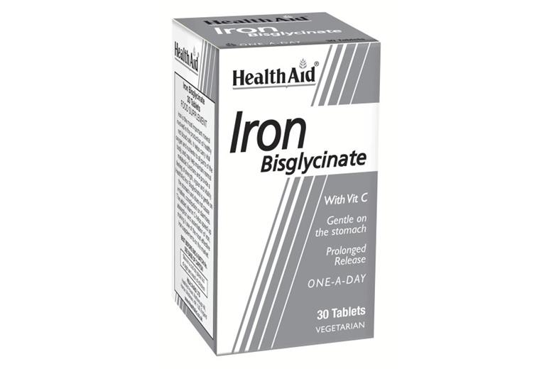 HEALTH AID Iron Bisglycinate 30tabs
