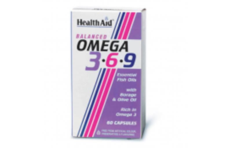 HEALTH AID Balanced Omega 3-6-9 90caps