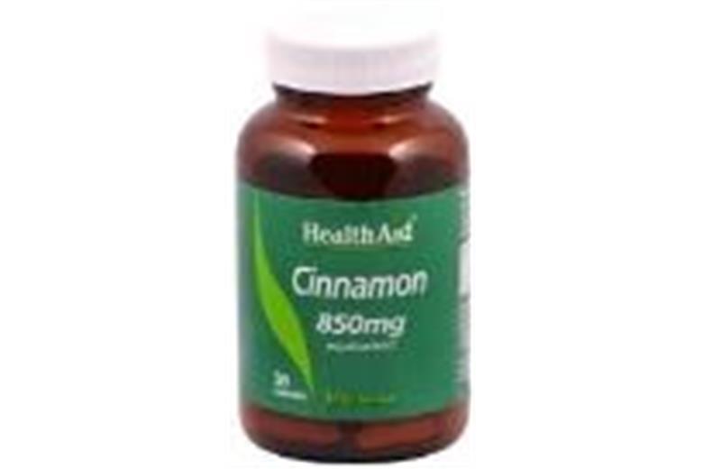 HEALTH AID Cinnamon 850mg 30caps 