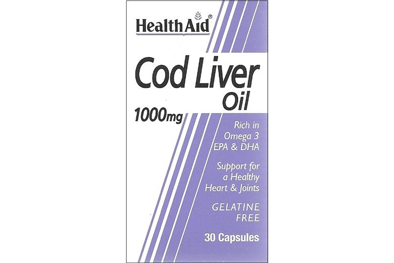 HEALTH AID Cod Liver Oil 1000mg 30caps