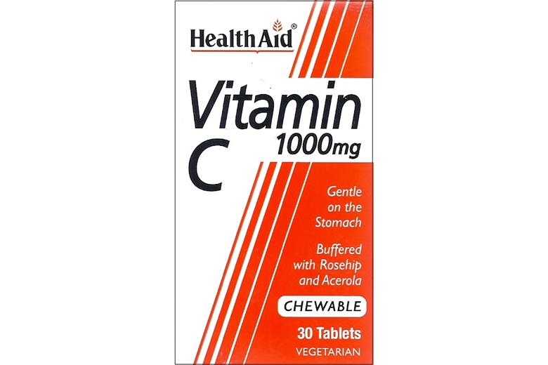 HEALTH AID Vitamin C 1000mg 30Chewable Tabs