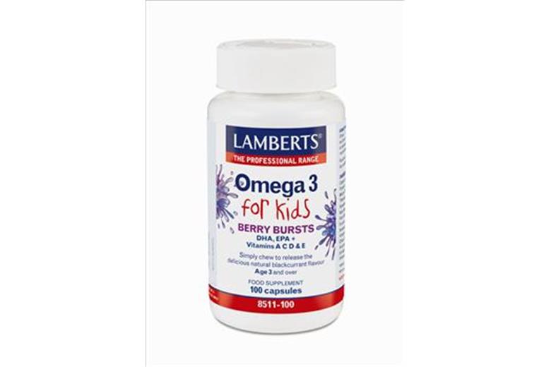 LAMBERTS Omega 3 For Kids 100caps