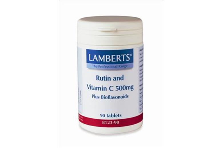 LAMBERTS Rutin&C-500 & Bioflavonoids 90tabs
