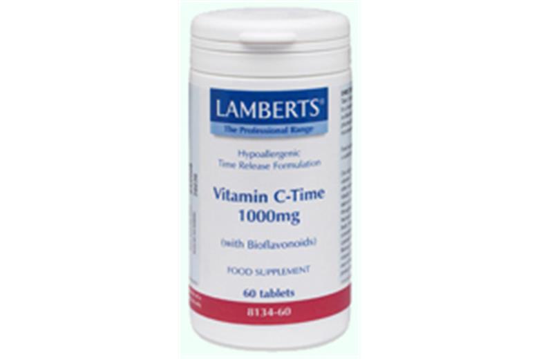 LAMBERTS Vitamin C-1000mg Time Release 60tabs