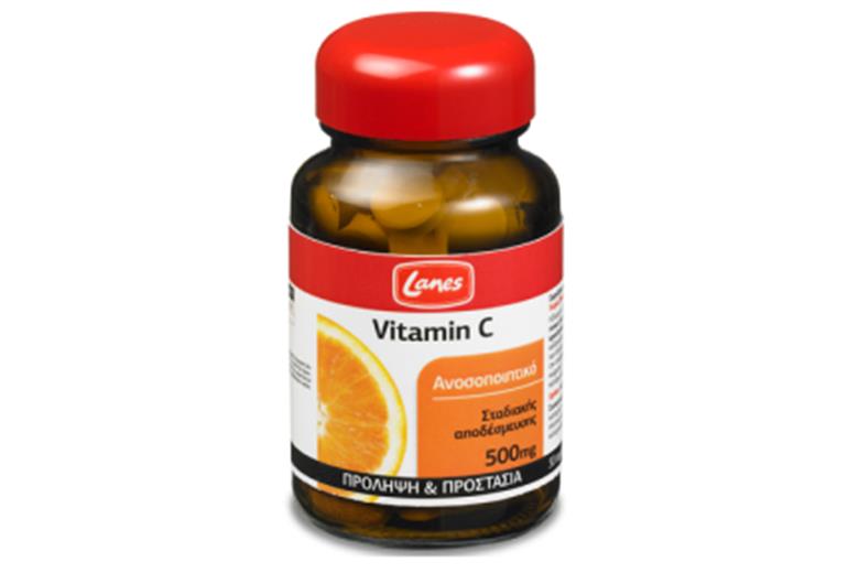 LANES Vitamin C 500mg 30tabs