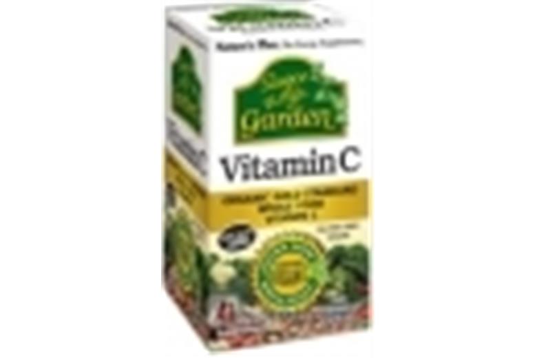 NATURES PLUS Garden Organic Vitamin C 500mg 60caps
