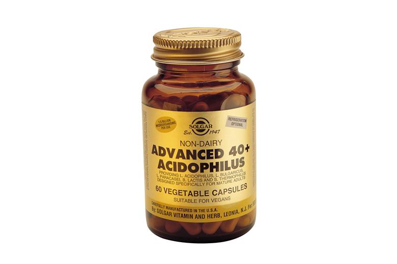 SOLGAR ADVANCED 40+ ACIDOPHILUS veg. caps. 60s
