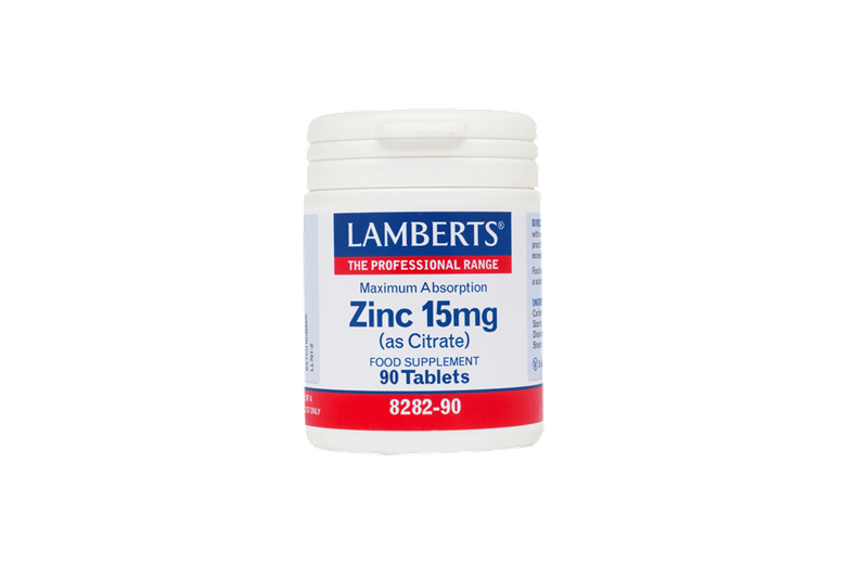 LAMBERTS Zinc (as Citrate) 15mg 90tabs