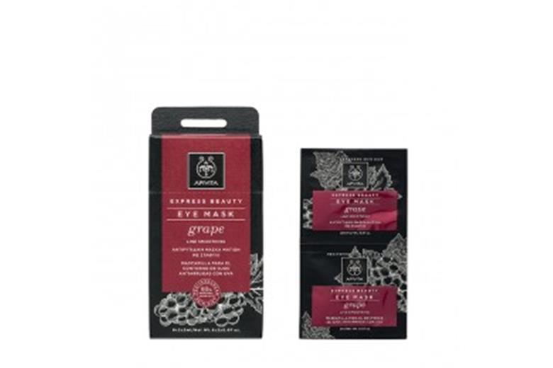 APIVITA Express Beauty Eye Mask with Grape 2x2ml
