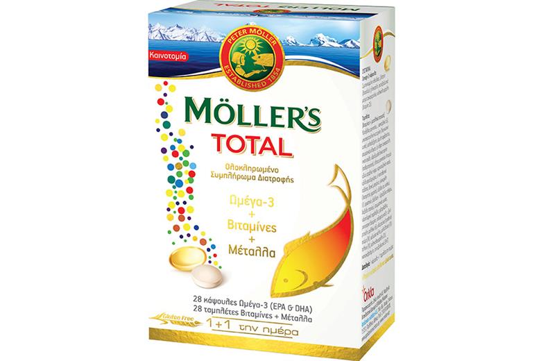 APOLLONIAN NUTRITION Mollers Total 28caps + 28tabs