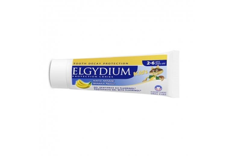 ELGYDIUM Kids Banana Toothpaste 500ppm  50ml