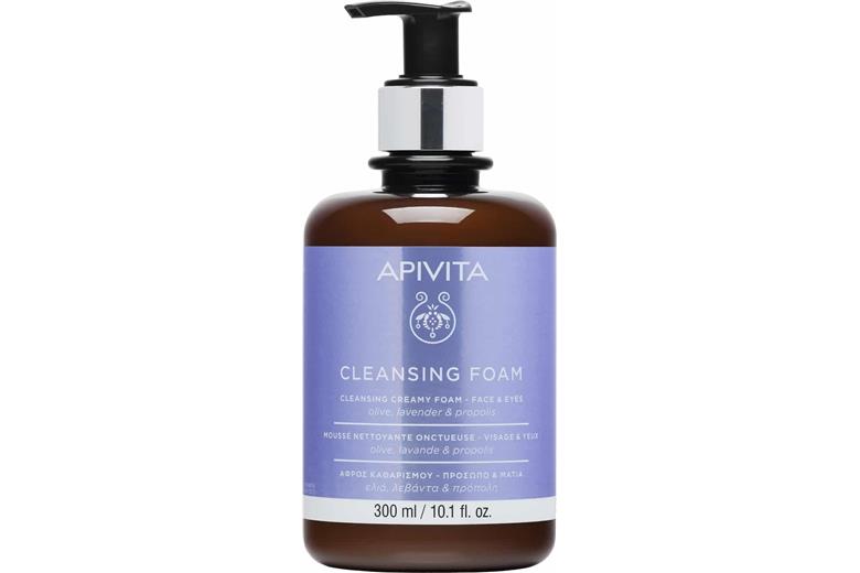 APIVITA Cleansing Foam with Olive, Lavender & Propolis 300ml