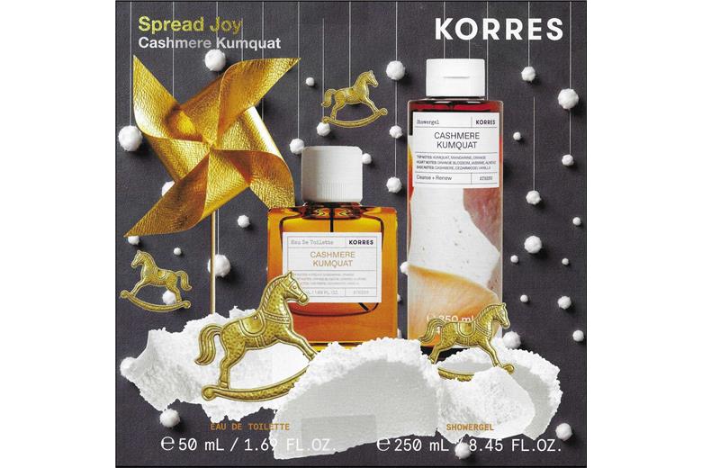 KORRES Spread Joy FRAGRANCES Cashmere Kumquat SET