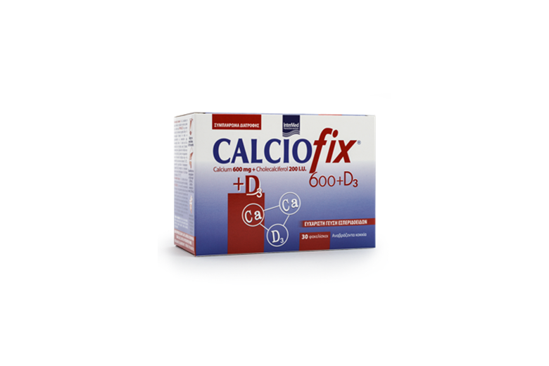INTERMED Calciofix 600+D3 30sachets 