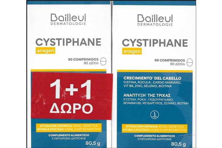 Bailleul Cystiphane Anagen 2x90tabs