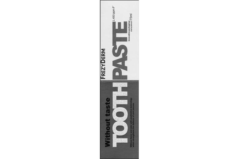 FREZYDERM Without Taste Toothpaste 75ml