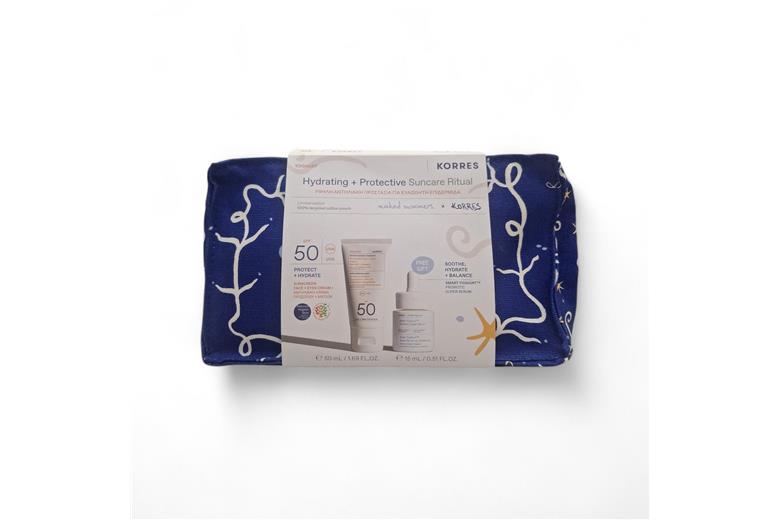 KORRES Yoghurt Face + Eyes SPF50 50ml & Probiotic Serum 15ml