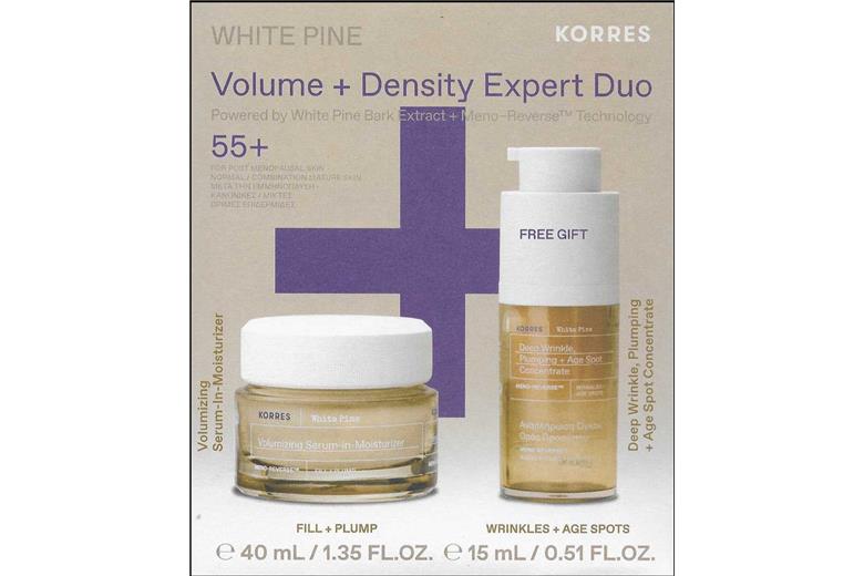KORRES SET White Pine Volume & Density Expert Duo 