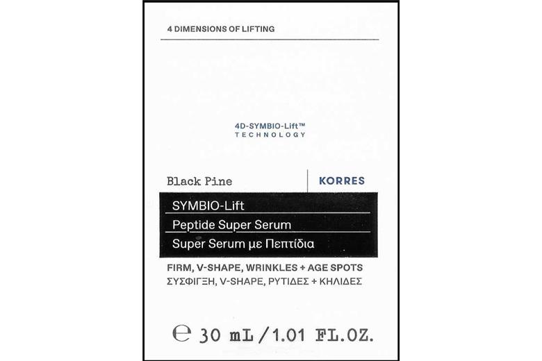 KORRES SYMBIO-Lift Black Pine Peptide Super Serum 30ml