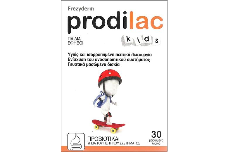 FREZYDERM Prodilac Kids 30 μασώμενα δισκία