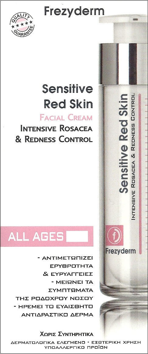 frezyderm sensitive red skin