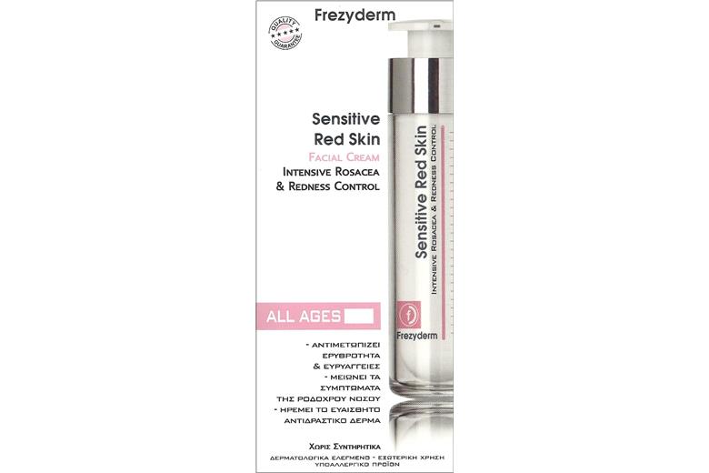 frezyderm sensitive red skin