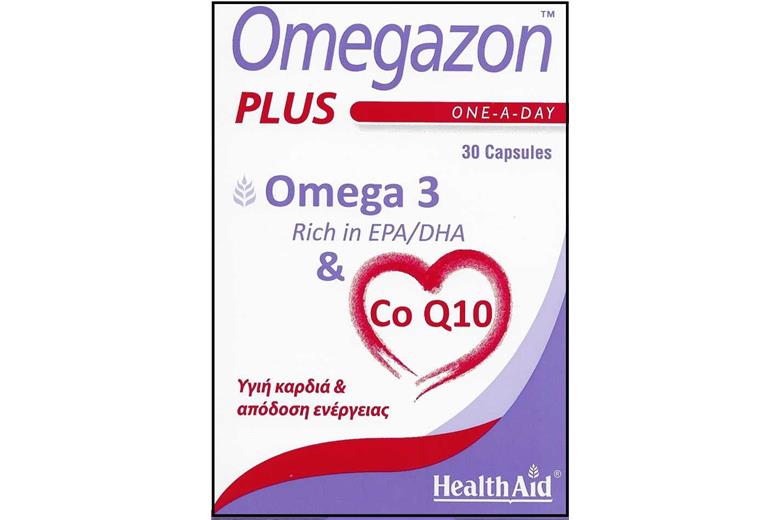 HEALTH AID Omegazon Plus Ωμέγα 3 + CoQ10 30caps