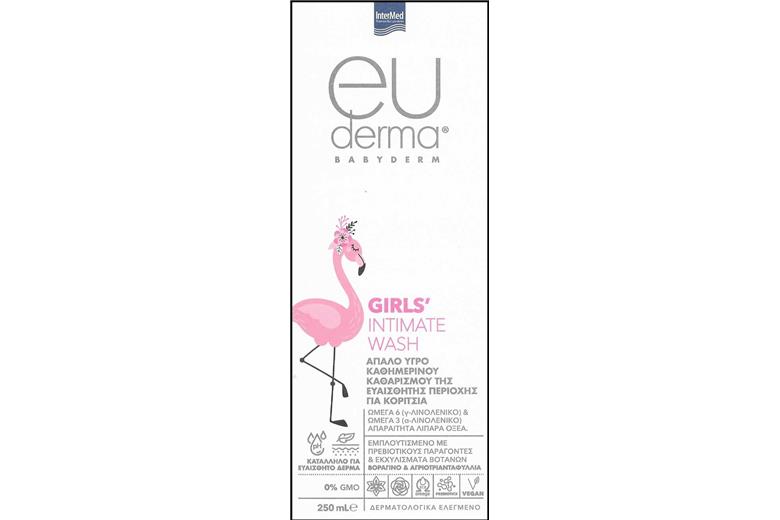INTERMED EUDERMA Girls Intimate Wash 250ml