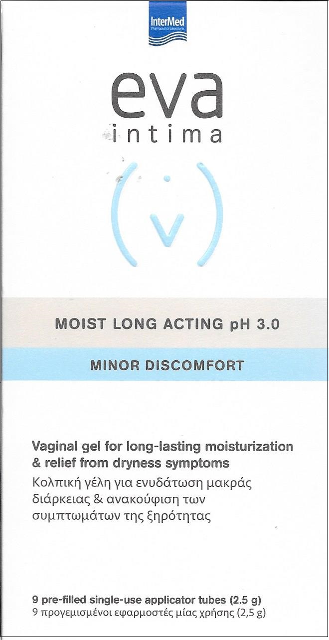 INTERMED Eva Moist Long Acting 9 σωληνάρια Χ 5gr