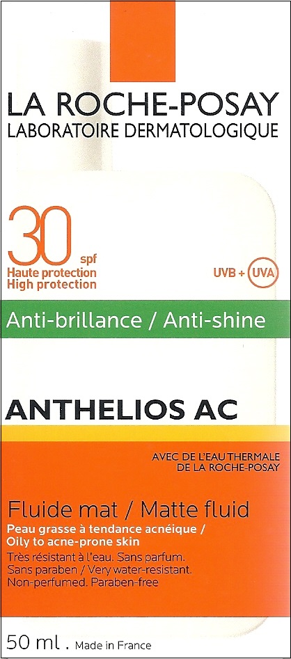 LA ROCHE-POSAY ANTHELIOS AC Antibrillance Mat 50ml - PharmaPoli.com