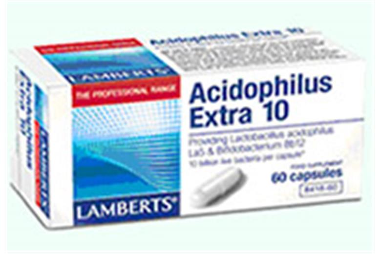 LAMBERTS Acidophilus Extra 10 (Milk Free) 60caps