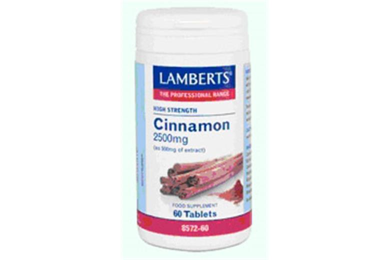 LAMBERTS Cinnamon 2500mg 60tabs