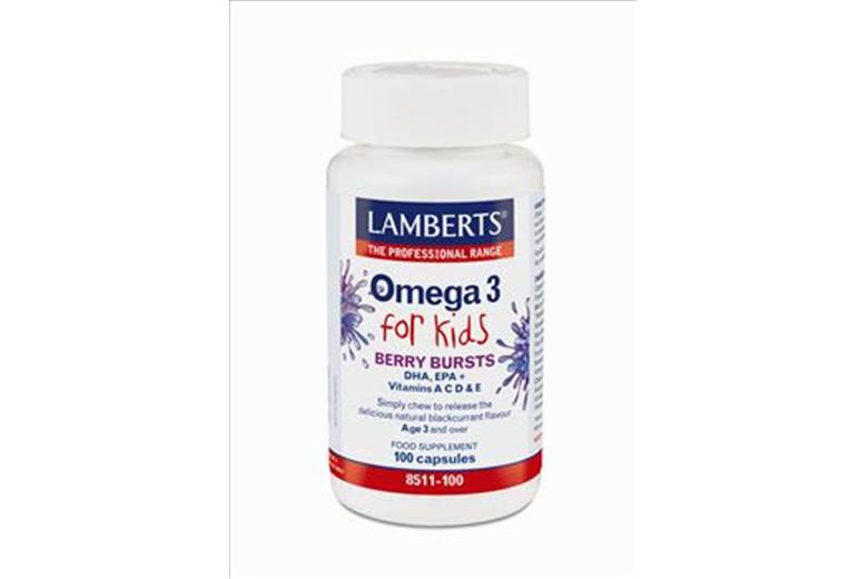 LAMBERTS Omega 3 For Kids 100caps
