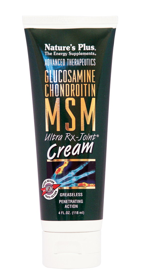 NATURES PLUS Glucosamine ChondroitinMSM Ultra RxJoint Cream 118ml
