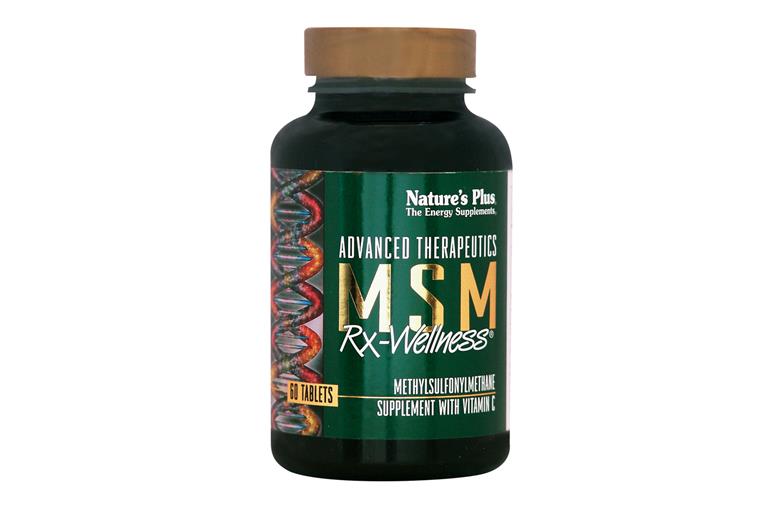 NATURES PLUS MSM, Rx-Wellness 60tabs