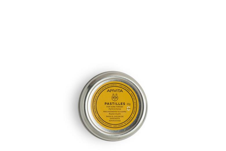 APIVITA PASTILLES Thyme & Honey 45gr