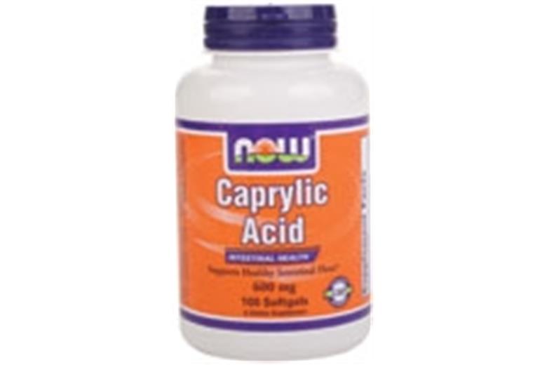 NOW Caprylic Acid 600mg 100s.gels