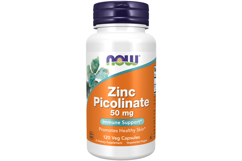 NOW Zinc Picolinate 50mg 60caps