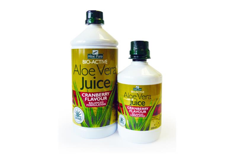 OPTIMA Aloe Vera Juice 1litre  Cranberry