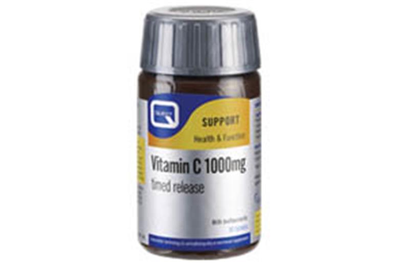 QUEST C 1000mg Timed Release Plus 100mg Bioflavonoids 30tabs