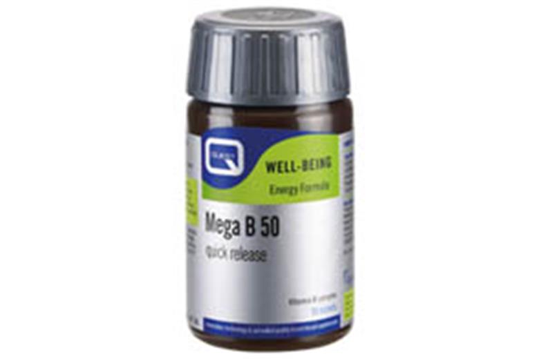 QUEST Mega B 50 (B-Complex 50mg) 30tabs