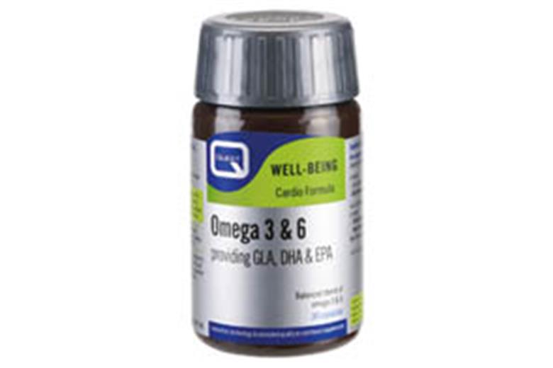 QUEST Omega 3 & 6 750mg 90caps