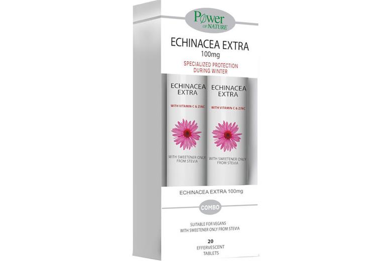 POWER HEALTH Echinacea Stevia 100mg 2X20eff. tabs 