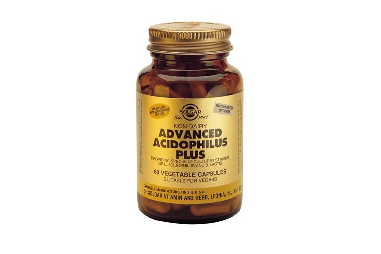 SOLGAR ADVANCED ACIDOPHILUS PLUS veg. caps 120s