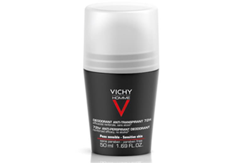VICHY HOMME Deodorant Extra-Strength Roll-On 72H 50ml 